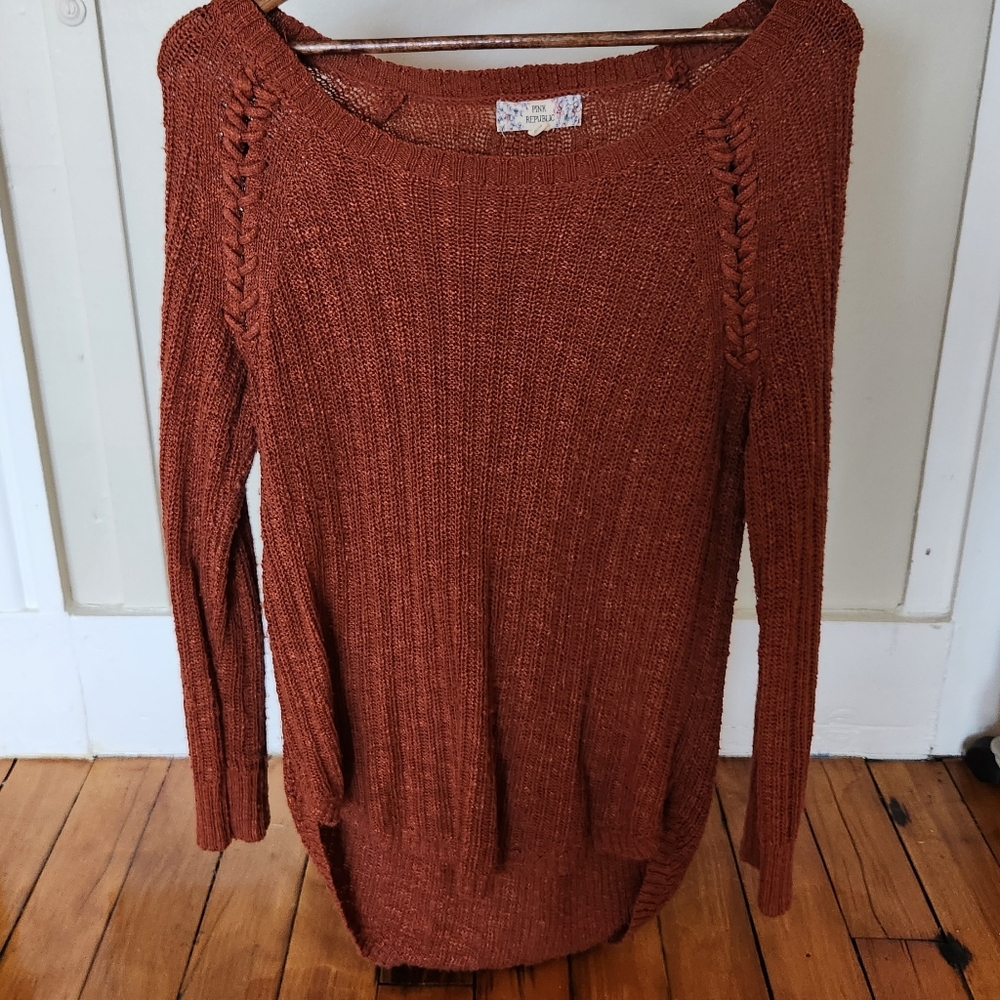 Women's Rust Sweater